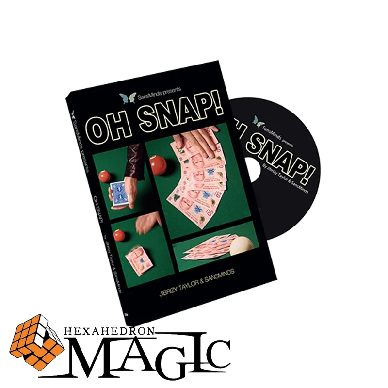 

OH SNAP! with Gimmick Jibrizy and SansMinds / close-up stage street floating magic tricks products toys