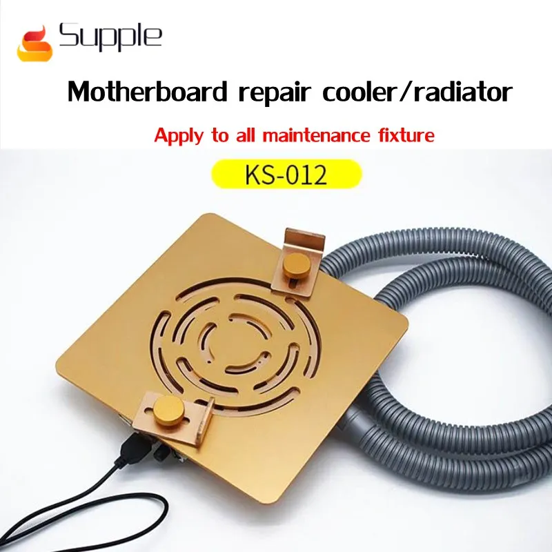 

Supple Cellphone motherboard Repair Fixture Radiator/Cooler with Exhaust Fan for motherboard repair dust-proof and antivirus