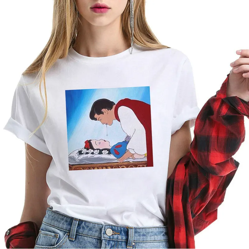 

Vogue Harajuku Kawaii Cartoon Printed Graphic T Shirt Women Summer Korean Style Fashion Women Funny T-Shirt Women Streetwear