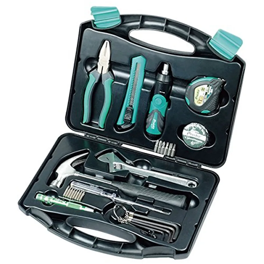 

Selling Pro'skit PK-2030 30PCS General Household Tool Kit Combination Electrician Hand Tool Set Electronic Repair Multi Tool Box