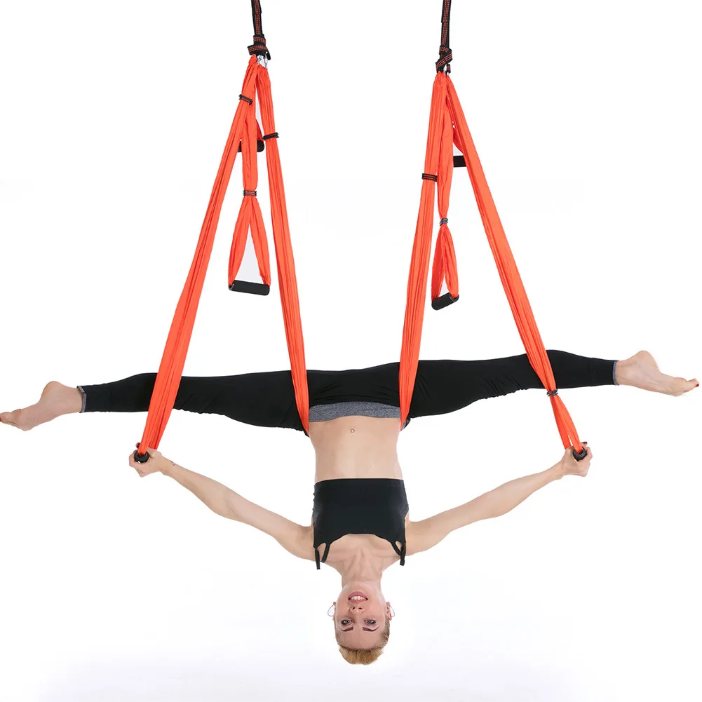 Anti-gravity Aerial Yoga Hammock Set Yoga Belt Flying Yoga Hammock for Pilates Body Building Yoga Swing With HangingTray