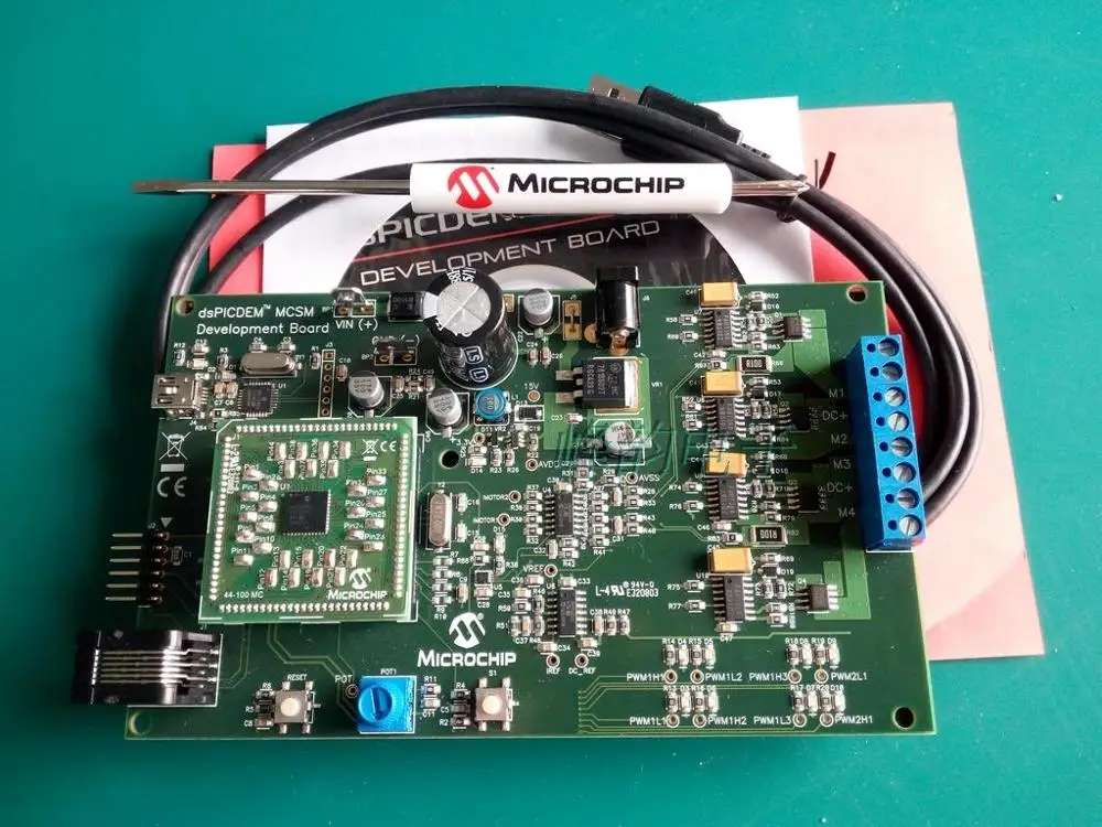 Для DM330022 макетная плата микрочипа доска dsPICDEM MCSM новая полностью оригинальная