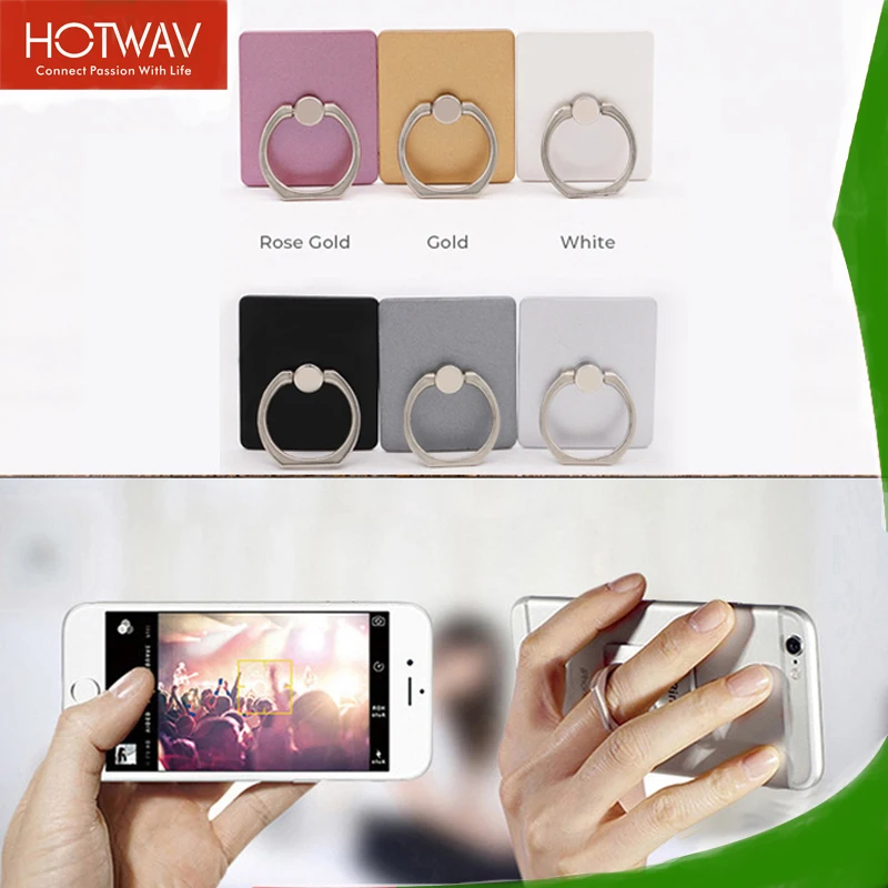 

HOTWAV Phone Holder Square Phone Ring Finger Stand For Cellphone Metal Holder Mobile Finger Ring Smartphone Accessories