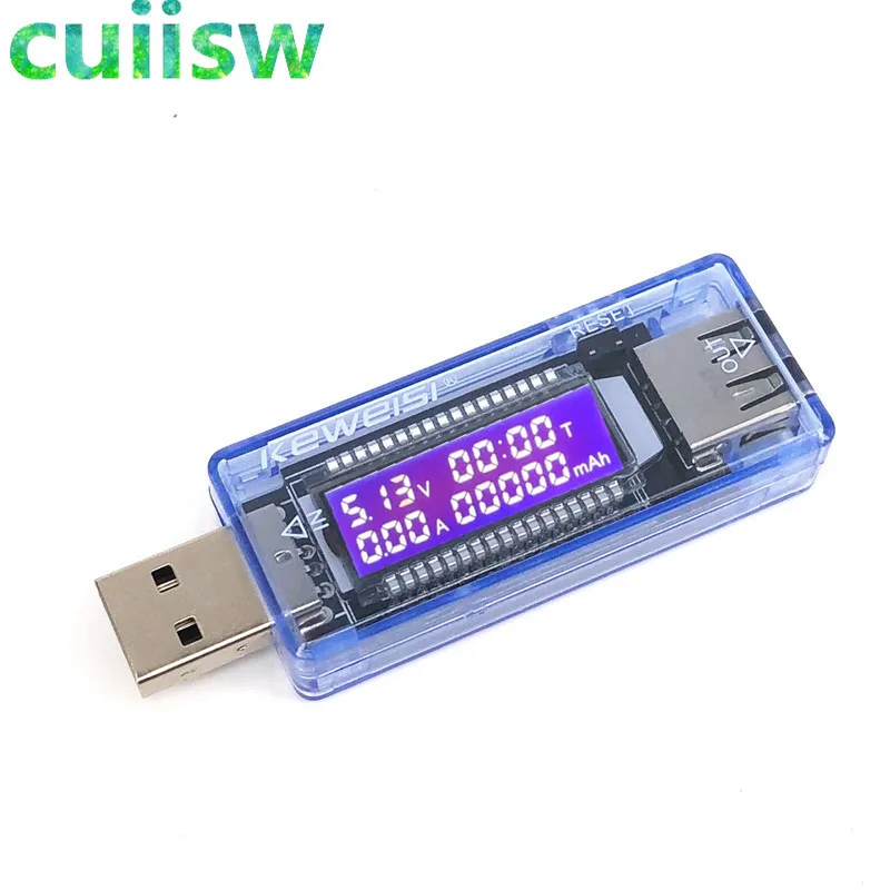 

Current Voltage Capacity Tester USB Volt Current Voltage Doctor Charger Capacity Tester Meter Power Bank