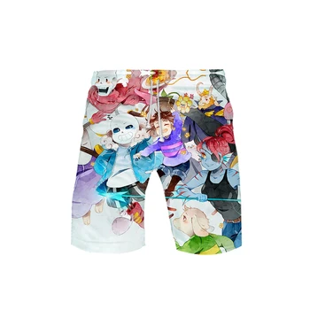 

Men's 3D undertale templar 3DBoard Shorts Trunks 2019 Summer New Quick Dry Beach Shorts Men Hip Hop Short Pants Beach Wear