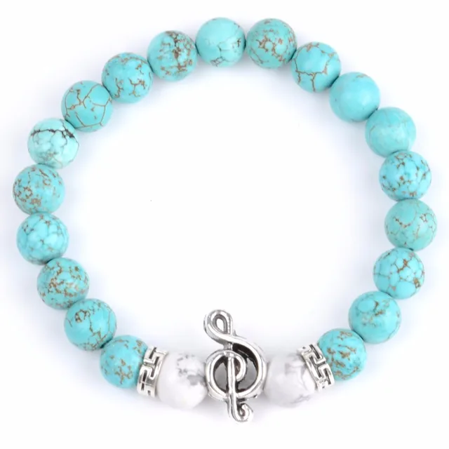 Bracelet Elastique Turquoise