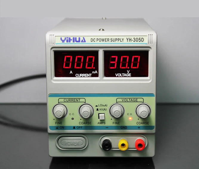 عالية الجودة 220 V YIHUA 305D 30 V 5A قابل للتعديل DC امدادات الطاقة الكمبيوتر المحمول إصلاح الطاقة اختبار موفر طاقة تنظيمي