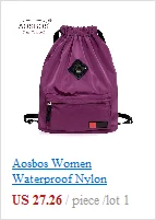 Aosbos Women Leather Backpack Oil Wax School Bag Vintage Waterproof Female Bag Pack Fashion Versatile Travel Backpacks