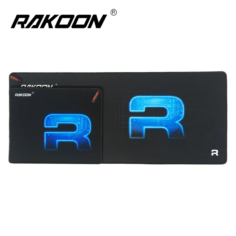 

Rakoon R Series Gaming Mouse Pad Lock Edge Rubber Speed/Control Version Mouse Mat For Dota CS Go