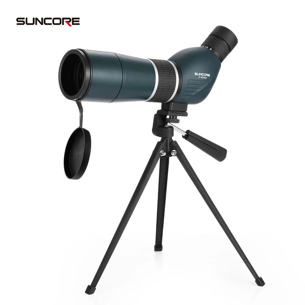 SUNCORE 15 - 45X60A Monocular Telescope Bird Watching Spotting Scope Space Astronomical Telescope with Tripod 2017 NEW zonebike 675 times space astronomical telescope outdoor monocular binoculars with tripod spotting scope 900 60m telescopio