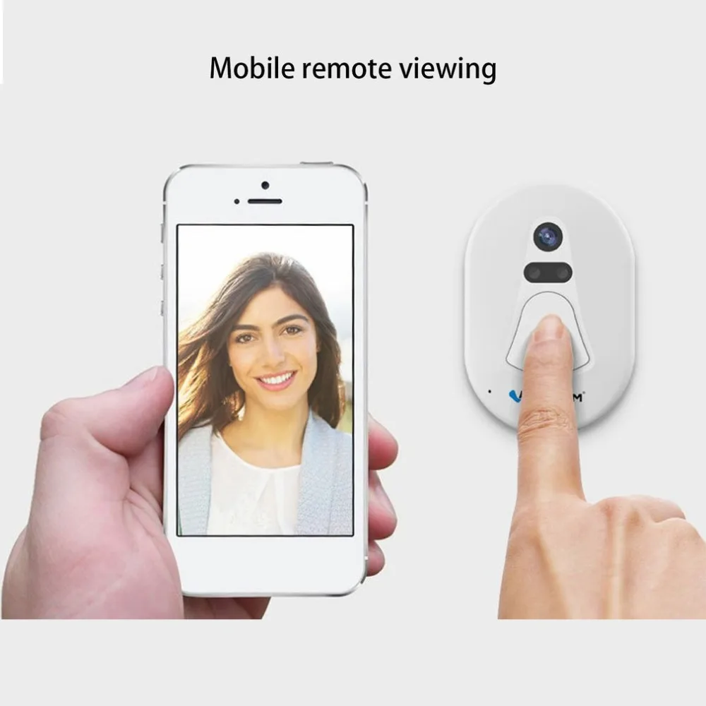 

Wireless Visual Doorbell Video Intercom Door Phone Infrared Night Vision Doorbell Home Security System High Definition Camera