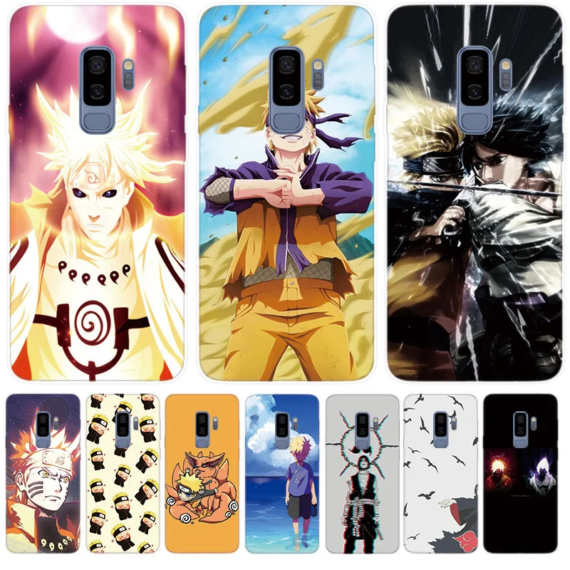 

Fundas Silicone Phone Case For Samsung Galaxy M10 M20 S10 5G S8 S9 Plus S10e S6 S7 Edge Bumper Cover Sasuke Naruto