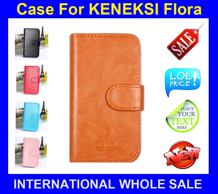 Лидер продаж! Высококачественный кожаный чехол для телефона kenclassic Flora шесть