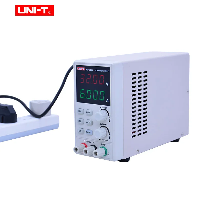 UNI-T UTP1306S DC Питание переменной, 32 V/6A Регулируемый переключения регулируется Питание цифровой с зажимы типа «крокодил»(220 V 50Hz