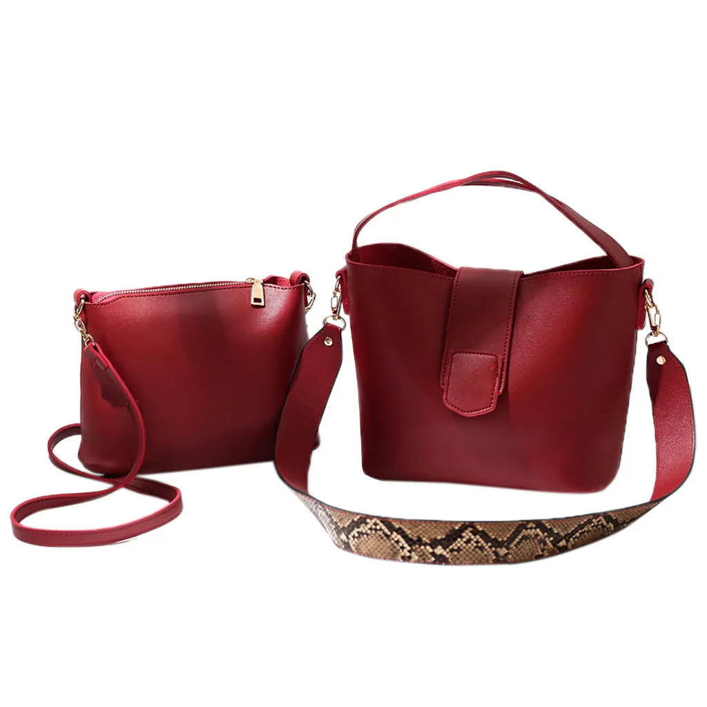 MOLAVE сумки твердые сумки для женщин 2019lady сумка на плечо сумка-тоут кошелек модный кожаный Змеиный плечевой ремень pocket424