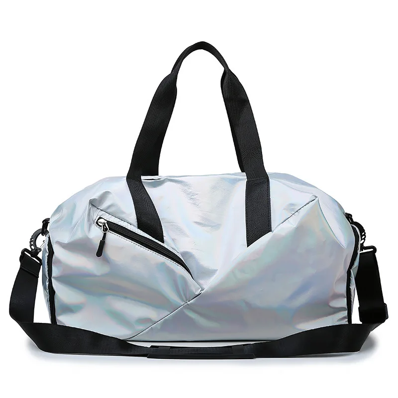  Glossy Yoga Mat Bag Fitness Gym Bags Dry Wet Tas Handbags For Women Men Shoes Travel Training sac D - 33022331483