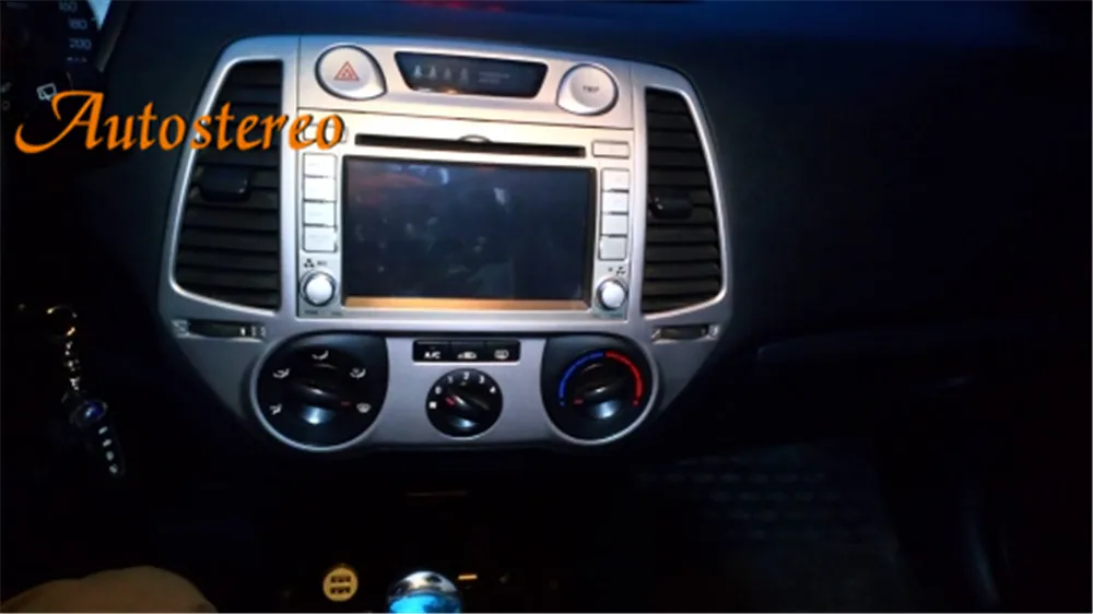 Top Octa core Android 9 Car CD DVD player GPS navigation for HYUNDAI I20 2008-2013 multimedia Head unit radio tape recorder music 4G 4