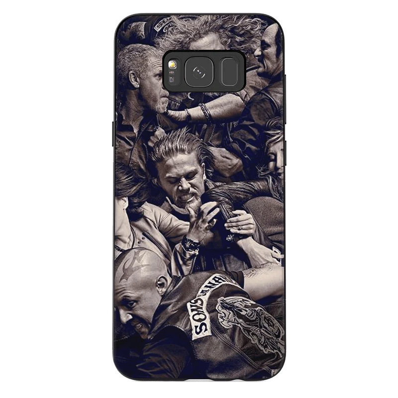 Desxz Sons Of Anarchy Силиконовый ТПУ чехол для телефона samsung S6 S7 Edge S8 S9 S10 Plus S10E защитный чехол - Цвет: B1