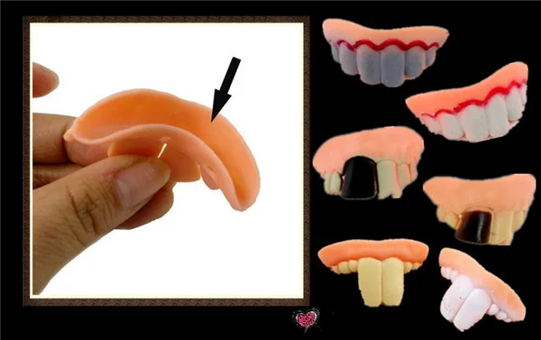 Bad Teeth funny prank joke toys - 3