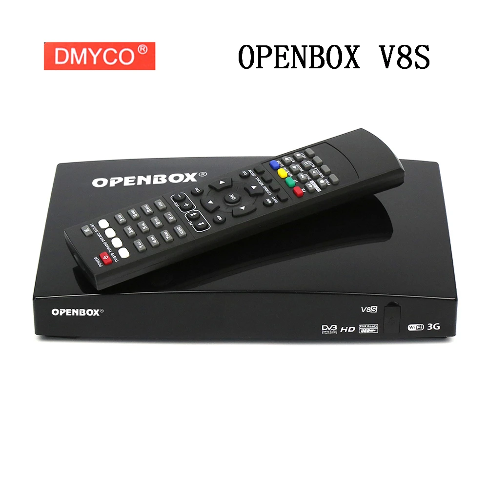 

Original DMYCO D4S Pro DVB-S2 Digital Satellite Receiver WEBTV Biss Key 2x USB Slot USB Wifi 3G Youporn NEWCAMD PK Openbox V8S