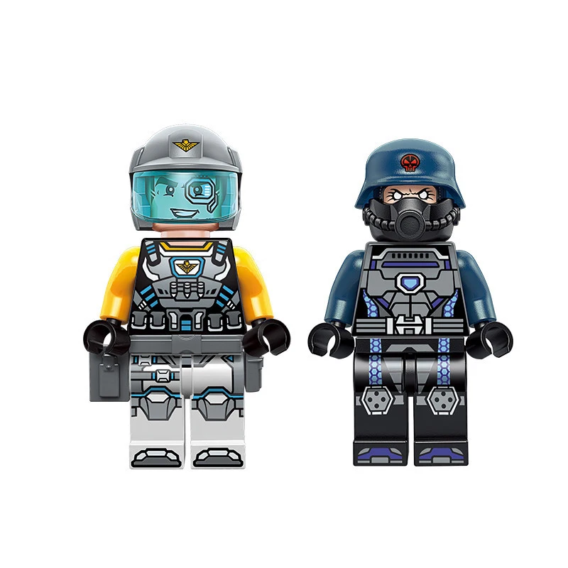 203 шт. SWAT Corps Chariot модель совместимая с Legoingly city Магнитная Взрывная снайперская
