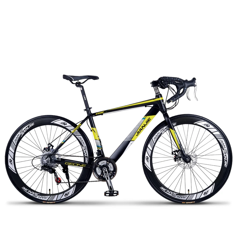 

700C 24/27/30 Speed Light Weight Road Bike / City Bike, Professional Racing Bicycle, Aluminum Alloy Frame, Double Disc Brake