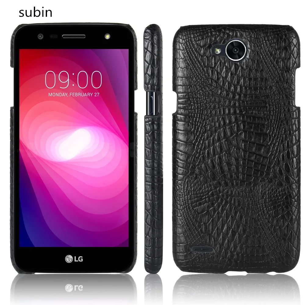 Чехол из крокодиловой кожи для LG X power2 M320 X500 Роскошный Ретро чехол