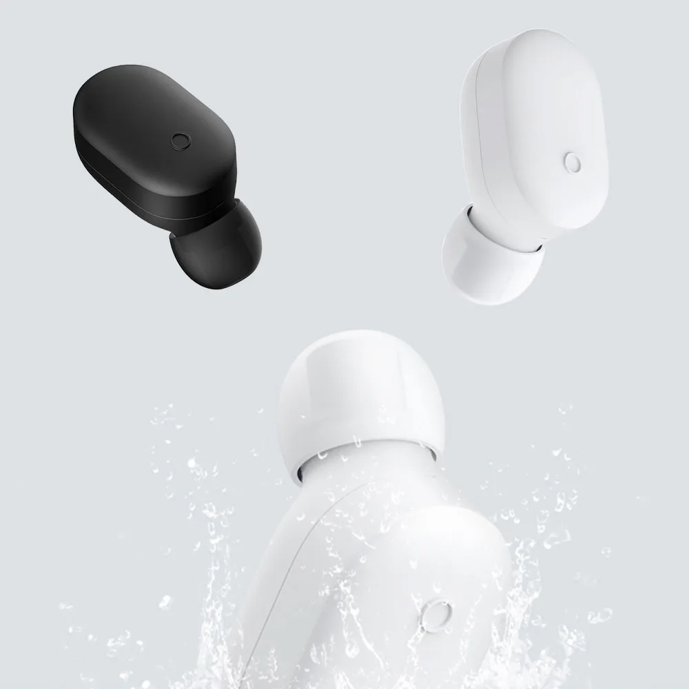 Original Xiaomi Mi Bluetooth Headset Mini IPX4 Waterproof Wireless Earphone earphones MEMS Microphone Handsfree BLE 4 1 Earbuds