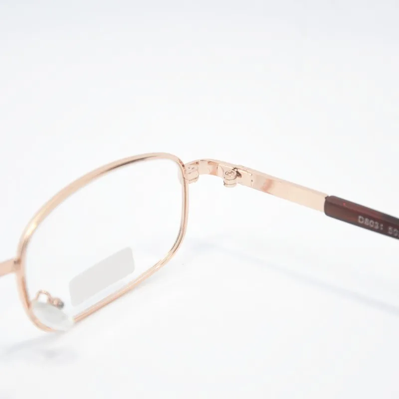 Анти-усталость металлический каркас очки для чтения мужские и женские солнцезащитные очки+ 0,50~+ 6,00 19 градусов