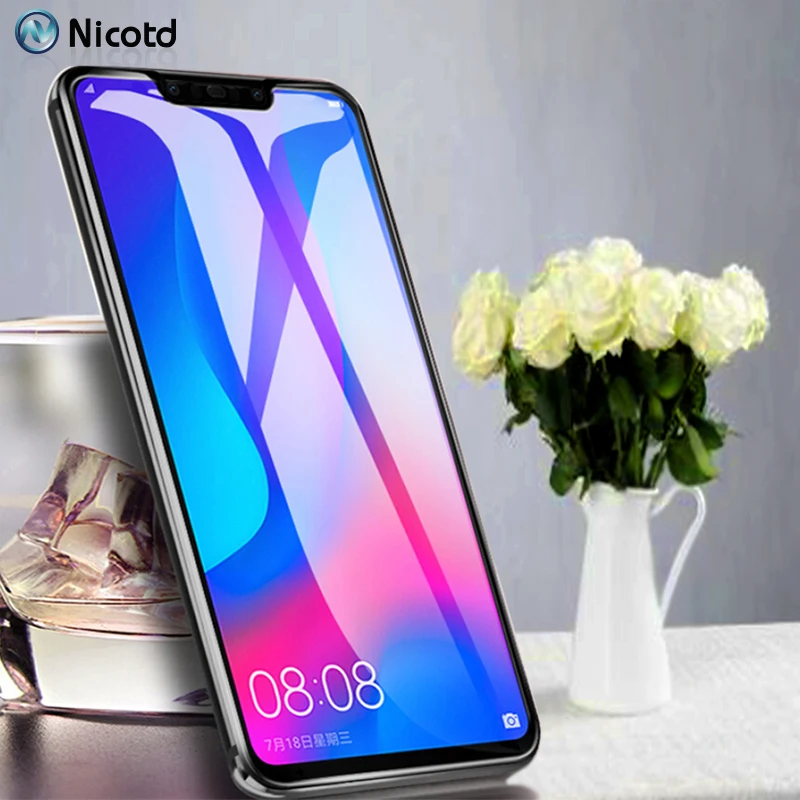 Tempered Glass 2Pcs For Huawei Honor 8X MAX 8 Nova 3i 3 9H Screen Protector Film For Huawei P20 Lite Pro Screen Protective Film 2pcs full cover soft hydrogel film for huawei p40 p30 p20 mate 20 screen protector film for honor 9x 8x 10 30 20 pro not glass