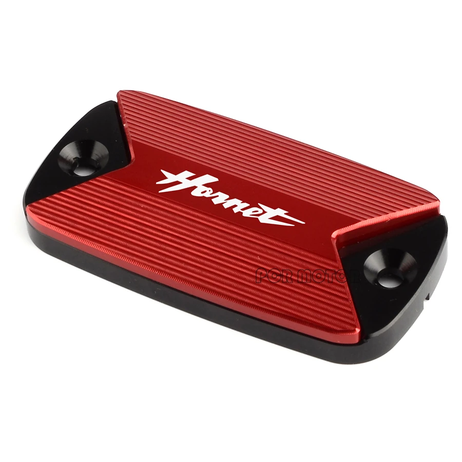 

Laser LOGO CNC Brake Front Fluid Reservoir Cap Cover RED For Hornet 600 CB600F 900 High Quality
