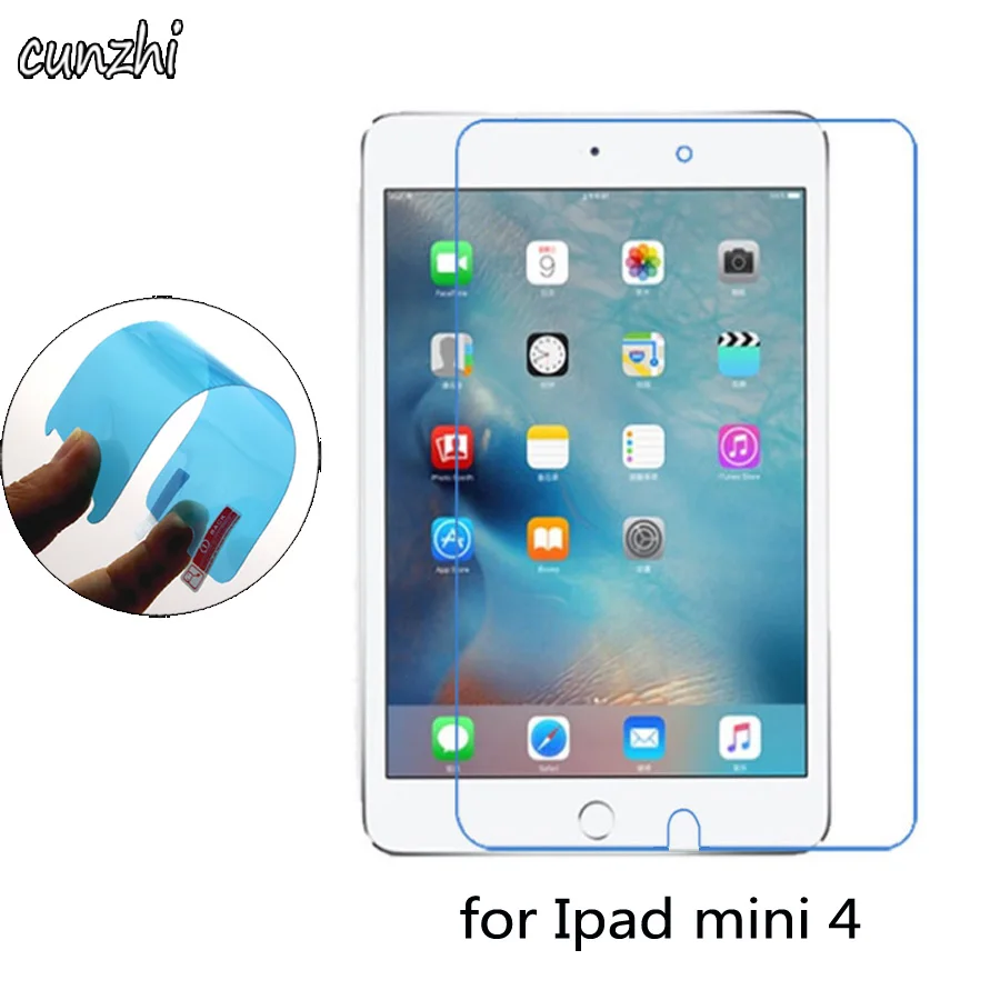 

2PCS Clear Soft TPU Nano Explosion-proof Tablet Screen Protector Protective Film For For Apple iPad Mini4 / Mini 4 7.9"