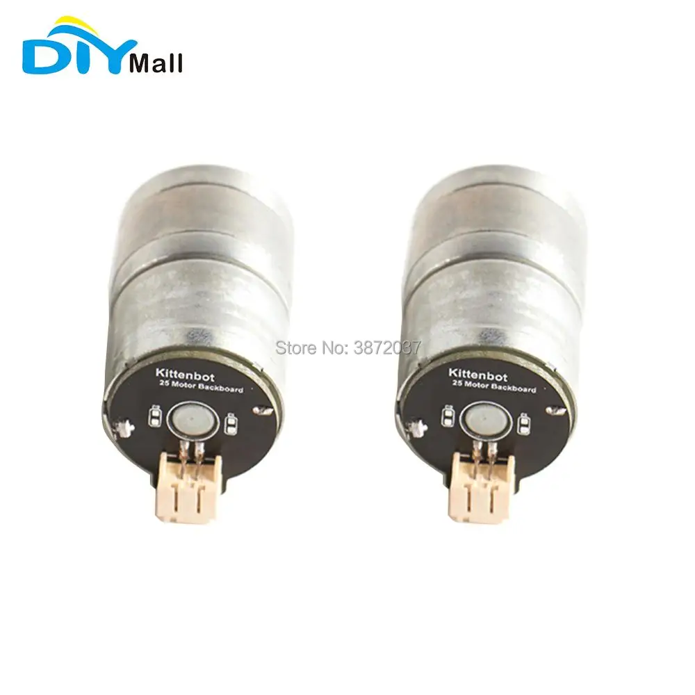

2pcs/lot DIYmall KittenBot 25GA310 DC Brushed Geared Motor Robot Parts Scratch