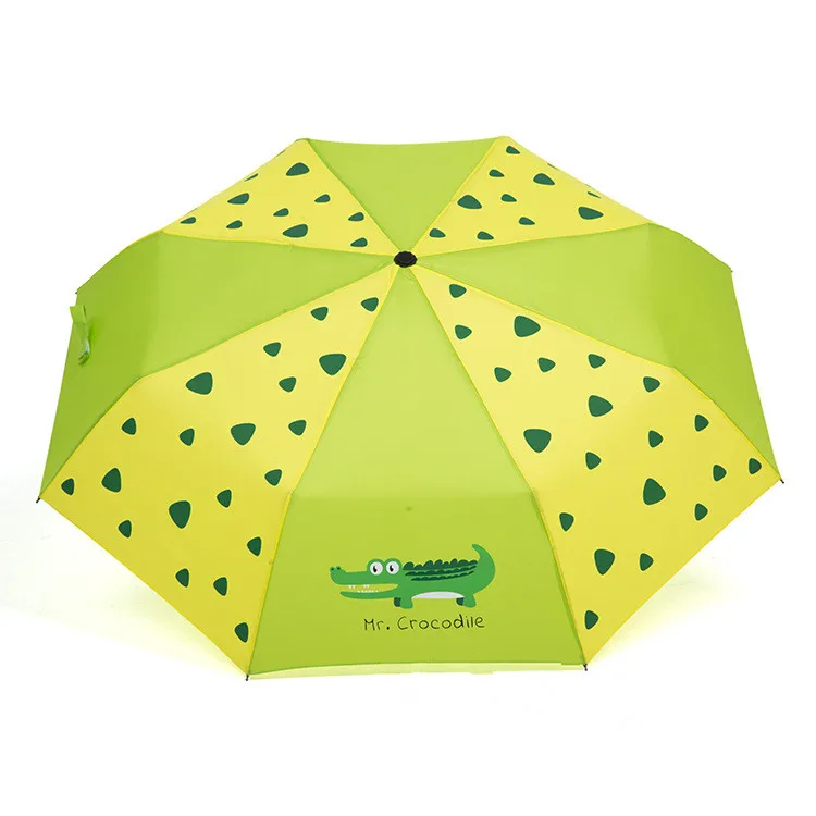 Зонтик с принтом «Человек-паук», «Оптимус», «Покемон» для мальчиков, детский зонтик с длинными ручками и рисунком от дождя, детский солнцезащитный зонтик для девочек YS056 - Цвет: S