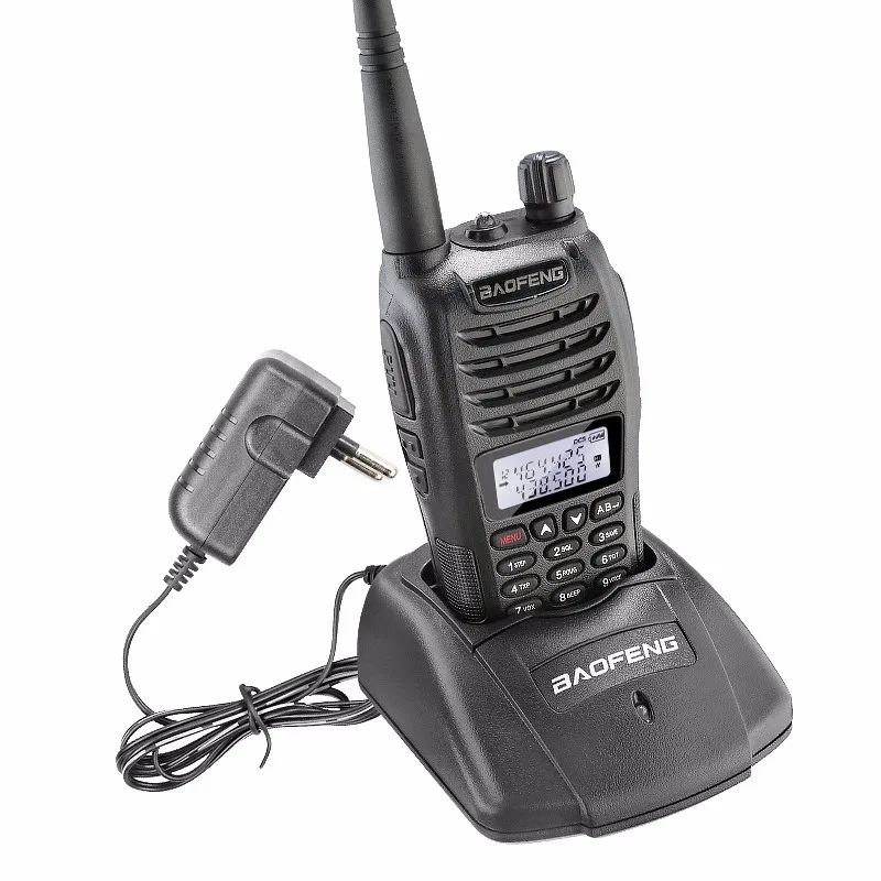 2 шт./лот Dual Band 136-174 мГц 400-480 мГц BAOFENG Walkie Talkie трансивер UV-B6