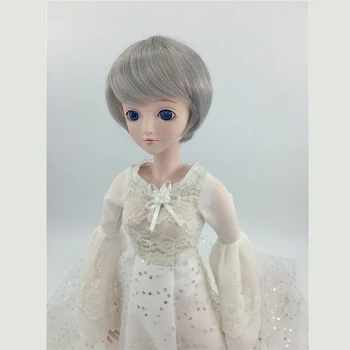 

Bybrana for Dolls Wigs 1/3 1/4 1/6 1/8 Short Straigst Bangs Dreadlocks BJD hair High Temperature Fiber