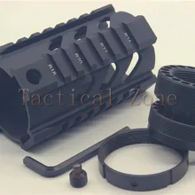 Тактическая Охота, страйкбол аксессуары 4 дюймовый AR-15 M4 M16 Duty Heavy перекладина для прицела свободном Quad конец Кепки Airsoft ран