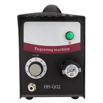 

Professional Pneumatic Engraving Machine Single Ended Impact Graver Foot-Control Switch Jewelry Engraver Making Equipment Tool b