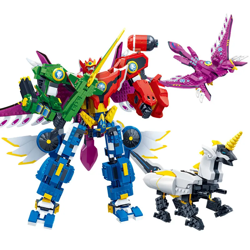 

BanBao Transformation Celestial Warriors Robot Blocks Educational Building Bricks Model Toys Kids Children Friends Gift