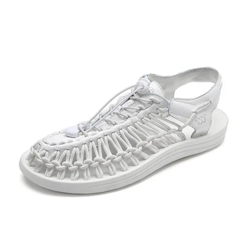 

Summer new men's sandals personality casual beach shoes crochet Roman sandals