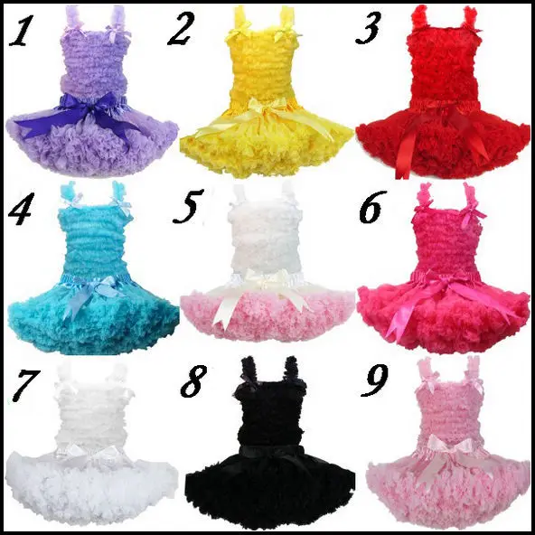 

Free Shipping New Arrival children Pettiskirts Tutu skirt Girl's Pettiskirts a set =baby top + tutu