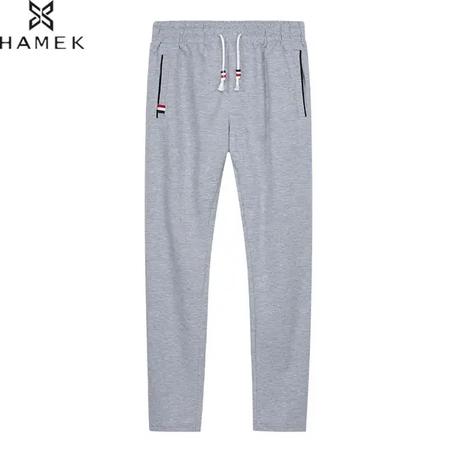 US $10.37 Spring Autumn Men's Sports Running Pants Joggers Loose Straight Cylinder Active Pants Gym Workout J