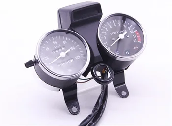 

Motorcycle Speedometer Tachometer speed instrument meter instrument assembly for SUZUKI Haojue GN125 HJ125-8
