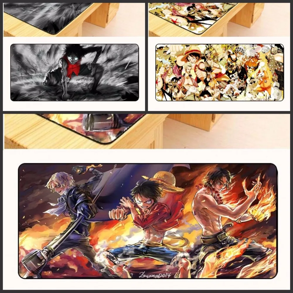 

Yuzuoan New One Piece Mouse Pad pad to Mouse Notbook Computer Mousepad Overlock Edge Big Gaming Padmouse Gamer to Laptop Mouse