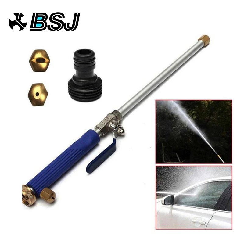 

BSJ High Pressure Power Washer Gun Spay Hose Garden Car Washing Cleaning Water Nozzle Spray Distance 15 Meters