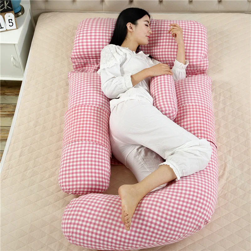 G Shape Maternity Pillows Pregnancy Comfortable Body Pregnancy Pillow Women Pregnant Side Sleepers Cushion Protect Waist Pillow