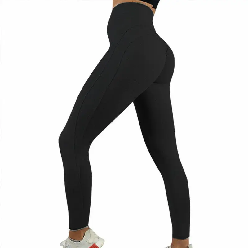 Pantalones Yoga Mujeres,Yusealia Rayas Impresas Leggins Fitness Pantalones Elasticidad de Moda Empalmada Cintura Alta Elasticidad Pantalones De Flaco Correr Leggings EláSticos