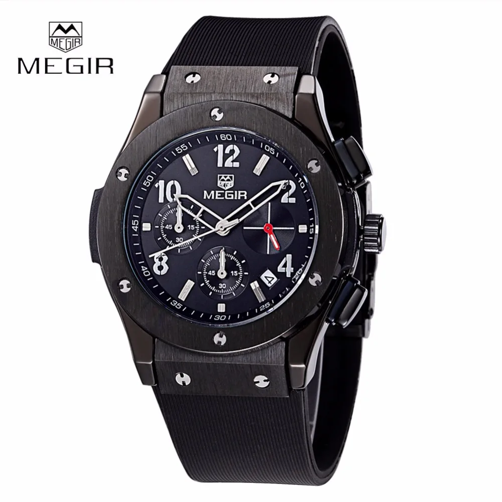Prix pour Relojes Hombre MEGIR Sport Montre Hommes Silicone Montre Étanche Date Quartz Militaire Montres Homme Horloge Relogio Masculino Prix pour Relojes Hombre MEGIR Sport Montre Hommes Silicone Montre Étanche Date Quartz Militaire Montres Homme Horloge Relogio Masculino