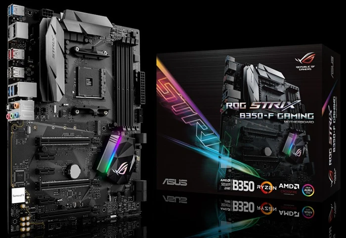 

Asus ROG STRIX B350-F GAMING Motherboard REPUBLIC OF GAMERS AMD B350 socket AM4 Desktop Motherboard new original