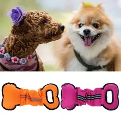 Собака игрушки для агрессивных Chewers собака Интерактивная тянуть, Игрушка веревка, мяч буксир